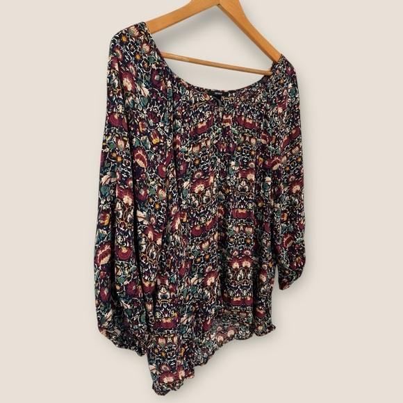 Forever 21 Multicolor Patterned Blouse - Picture 5 of 9